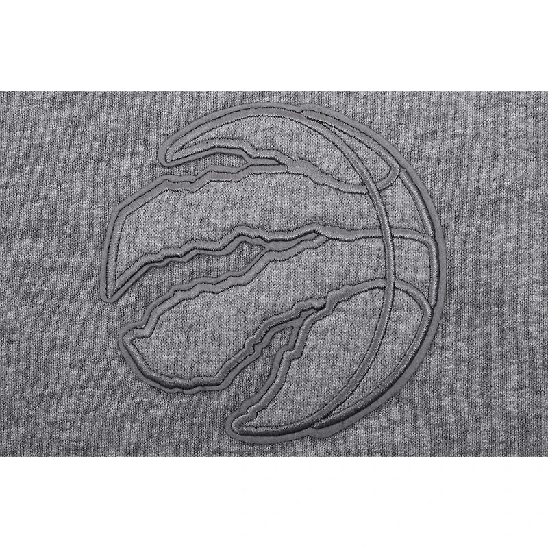 Women's Pro Standard Gray Toronto Raptors Neutral Fleece Pullover Sweatshirt