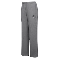 Pantalon de survêtement en polaire neutre à jambe droite Pro Standard gris des Raptors Toronto pour femmes