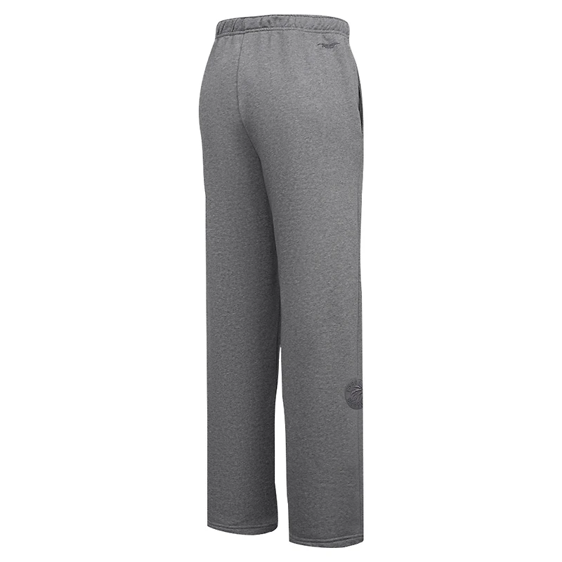 Women's Pro Standard Gray Toronto Raptors Neutral Straight Leg Fleece Sweatpants