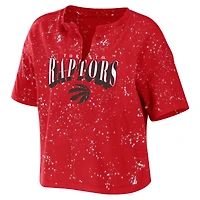 T-shirt WEAR by Erin Andrews pour femme, rouge, Toronto Raptors