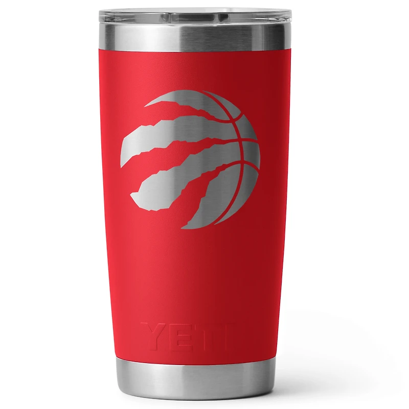 YETI Red Toronto Raptors 20oz. Rambler Tumbler with Magslider Lid