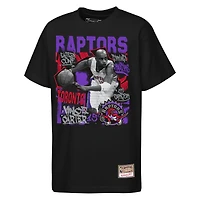 T-shirt Mitchell & Ness Vince Carter noir pour enfant, souvenir de la star des Raptors Toronto