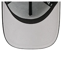 Casquette ajustable New Era noire Toronto Raptors 9FORTY A-Frame pour jeunes