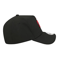 Youth New Era  Black Toronto Raptors 9FORTY A-Frame Adjustable Hat