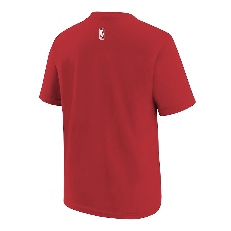 Youth Nike Black Toronto Raptors  City Edition Max90 Big Logo T-Shirt