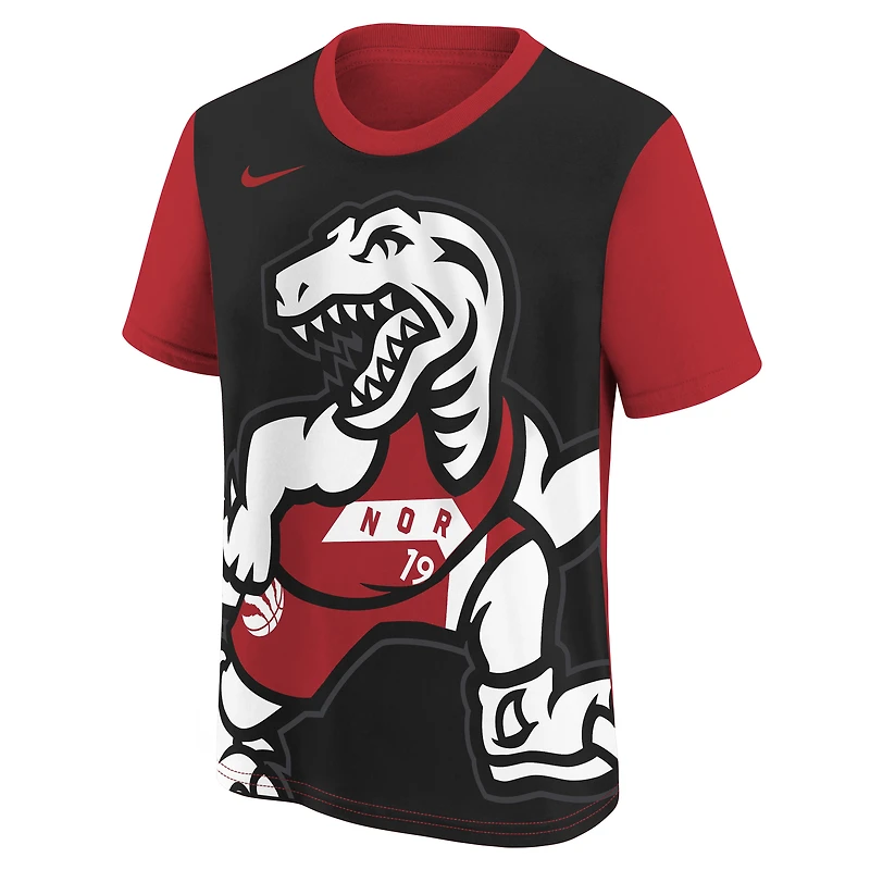 Youth Nike Red/Black Toronto Raptors 2025/26 City Edition Max90 T-Shirt