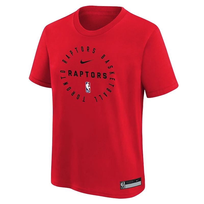 T-shirt d'entraînement Nike rouge Toronto Raptors Legend pour jeune