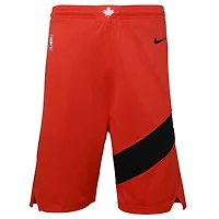 Youth Nike Red Toronto Raptors Swingman Icon Edition Shorts