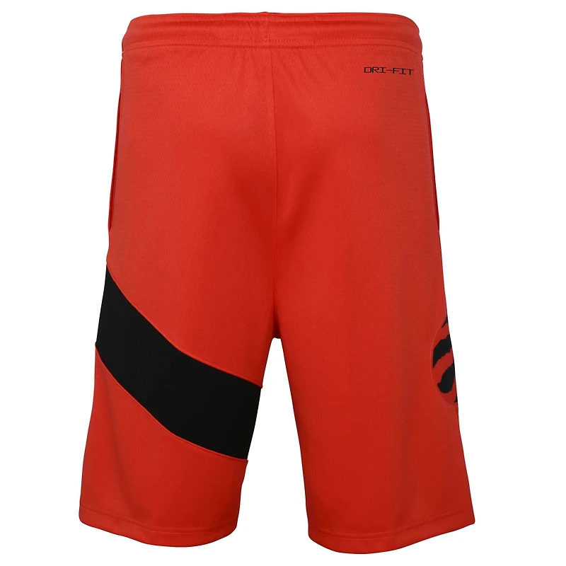 Youth Nike Red Toronto Raptors Swingman Icon Edition Shorts