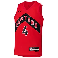 Youth Nike Scottie Barnes Red Toronto Raptors Swingman Jersey - Icon Edition