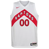Enfant Nike Blanc Toronto Raptors - Maillot Swingman Personnalisé 2020/21 Édition Association