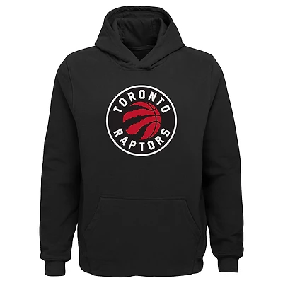 Sweat à capuche Outerstuff rouge pour jeunes avec logo principal des Raptors de Toronto