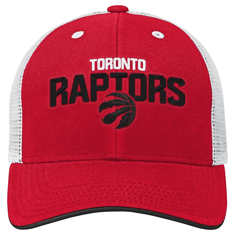 Casquette ajustable Core Lockup rouge des Raptors de Toronto pour jeunes Outerstuff