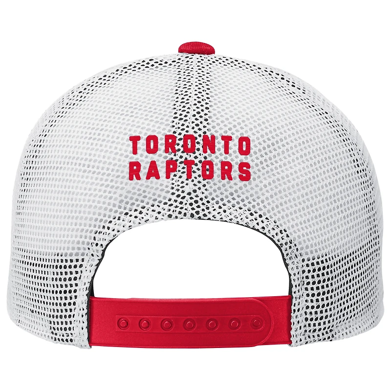 Youth Outerstuff Red Toronto Raptors Core Lockup Adjustable Hat