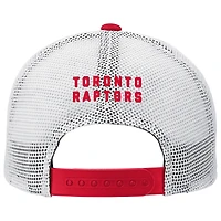 Youth Outerstuff Red Toronto Raptors Core Lockup Adjustable Hat