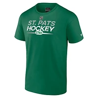 Men's Fanatics Green Toronto St. Pats Authentic Pro Wordmark T-Shirt