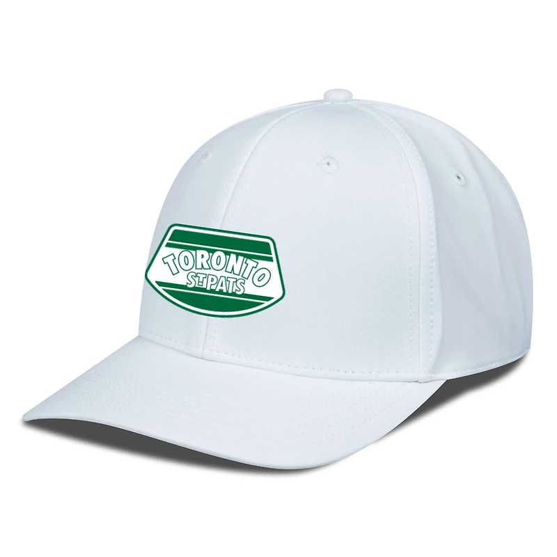 Men's Levelwear White Toronto St. Pats Rise Skylight Flex Hat