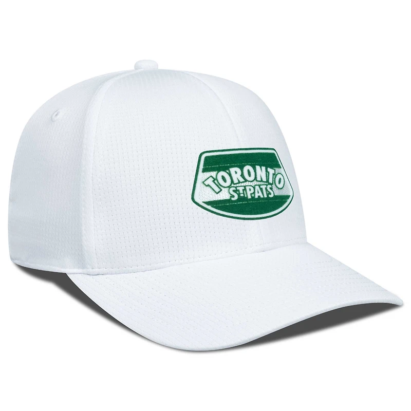 Men's Levelwear White Toronto St. Pats  Skylight Zephyr Adjustable Hat