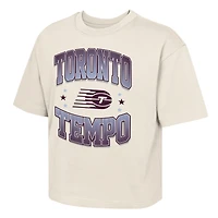 Girls Youth Outerstuff  Cream Toronto Tempo Unbeatable T-Shirt