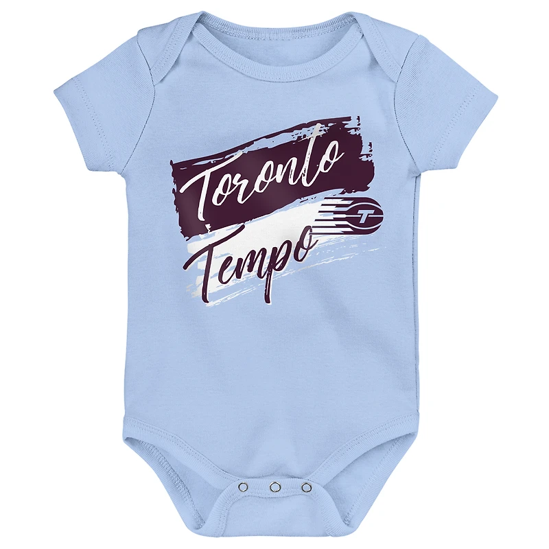Ensemble de 3 bodies Outerstuff Toronto Tempo Destiny pour bébé
