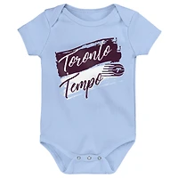 Ensemble de 3 bodies Outerstuff Toronto Tempo Destiny pour bébé
