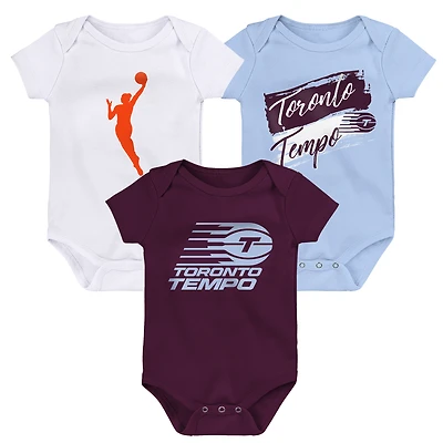 Ensemble de 3 bodies Outerstuff Toronto Tempo Destiny pour bébé