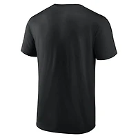 T-shirt noir avec logo principal Toronto Tempo Fanatics pour hommes