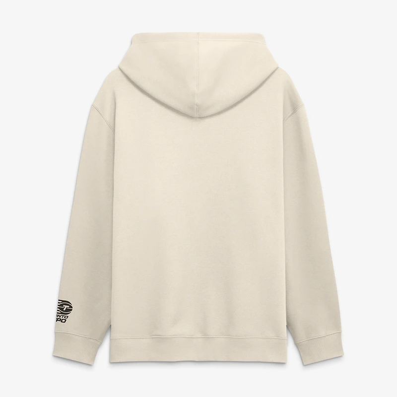 Men's Fanatics  Cream Toronto Tempo Legacy Fleece Pullover Hoodie
