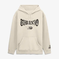 Men's Fanatics  Cream Toronto Tempo Legacy Fleece Pullover Hoodie