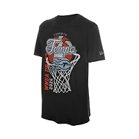 Men's New Era  Black Toronto Tempo Draft Short Sleeve T-Shirt