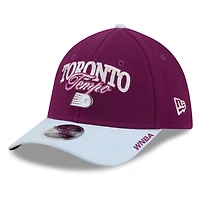 Men's New Era Bordeaux/Hydrogen Blue Toronto Tempo Tip-Off 39THIRTY M-Crown Flex Fit Hat