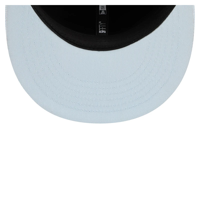 Men's New Era Bordeaux/Hydrogen Blue Toronto Tempo Tip-Off 9FIFTY Snapback Hat