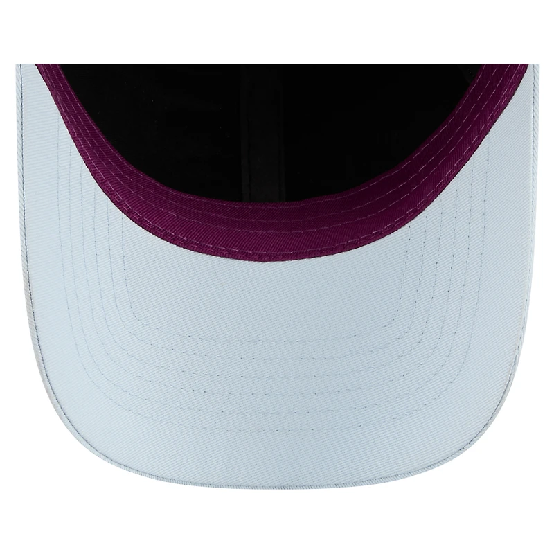 Men's New Era Bordeaux/Hydrogen Blue Toronto Tempo Tip-Off Casual Classic Adjustable Hat