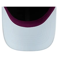 Men's New Era Bordeaux/Hydrogen Blue Toronto Tempo Tip-Off Casual Classic Adjustable Hat
