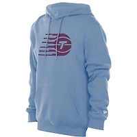 Men's New Era  Light Blue Toronto Tempo Team Logo Pullover Hoodie