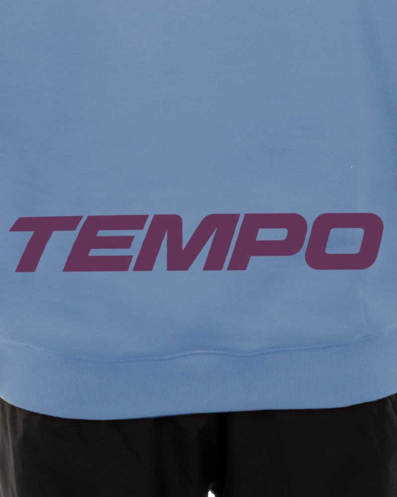Sweat à capuche bleu clair Toronto Tempo avec logo de l'équipe New Era pour femme