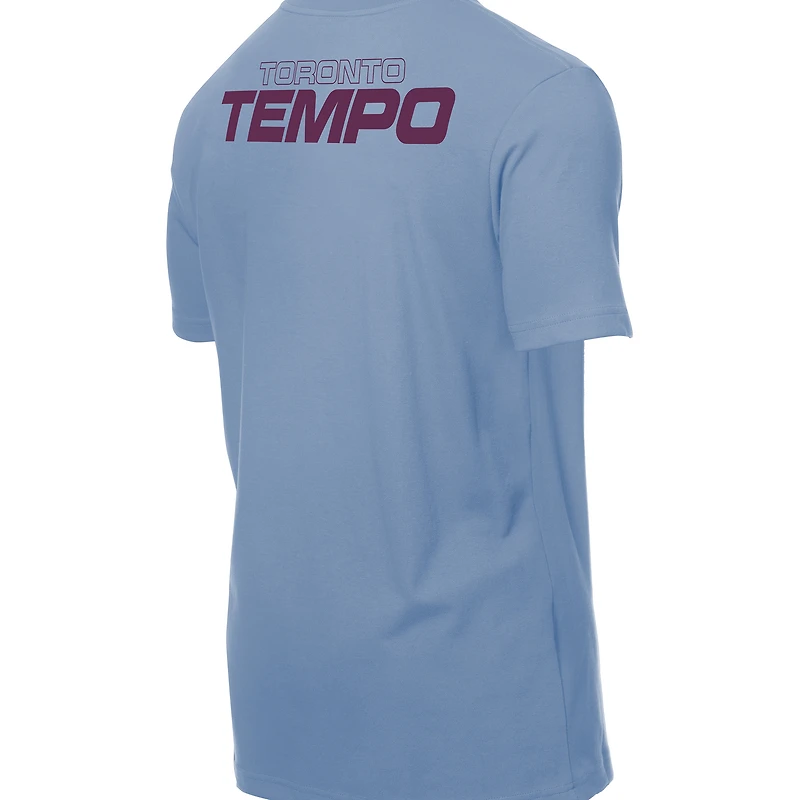 T-shirt bleu clair Toronto Tempo Team New Era pour homme