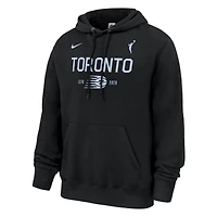Sweat à capuche polaire Nike Toronto Tempo Club noir pour homme