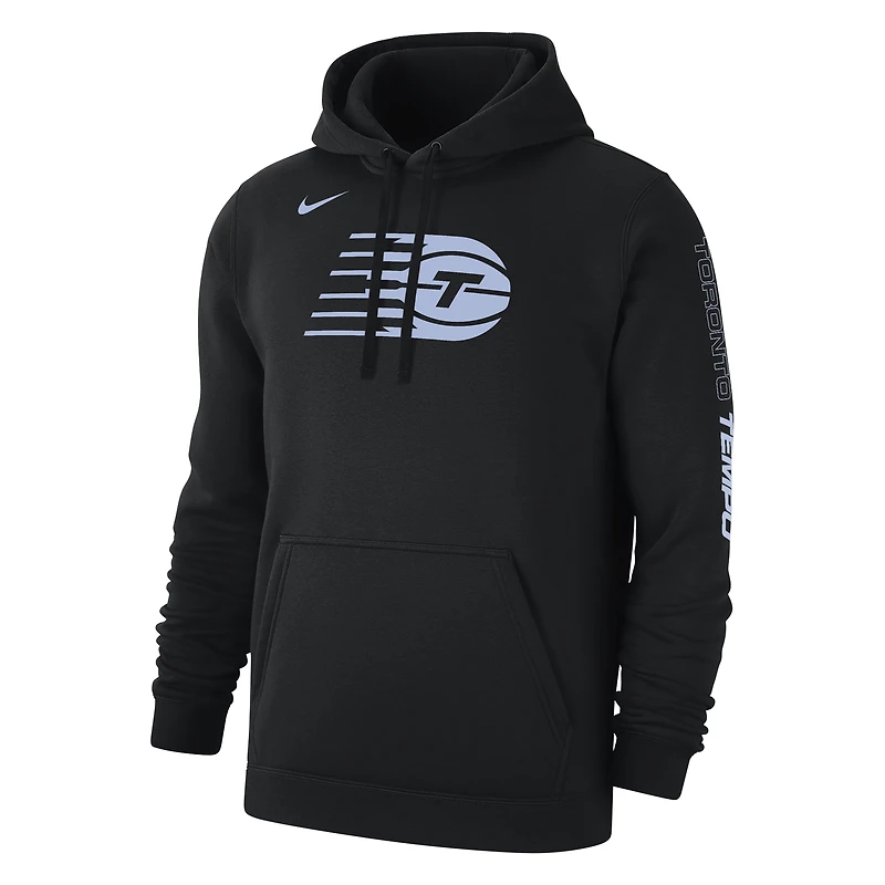 Men's Nike Black Toronto Tempo Club Fleece Pullover Hoodie