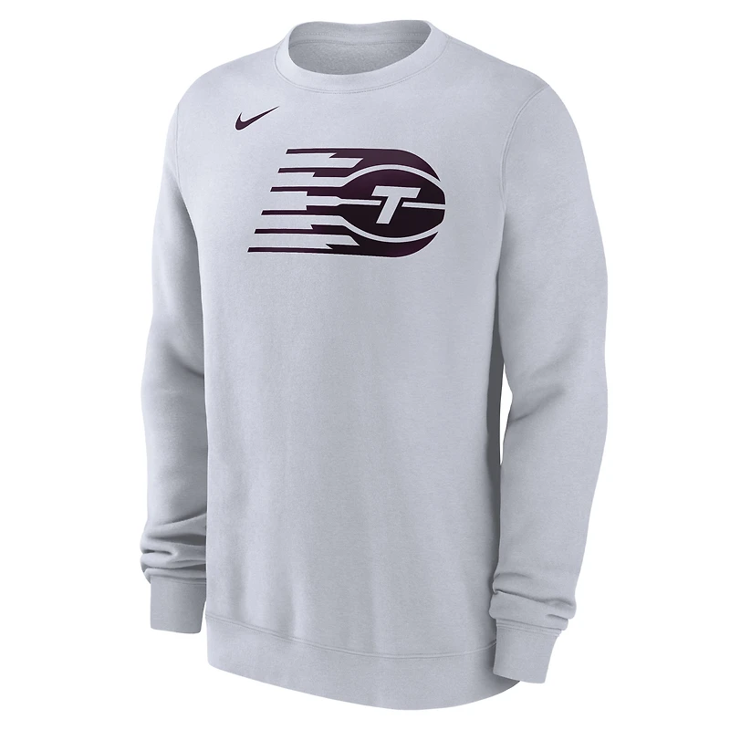 Sweat-shirt en molleton blanc Toronto Tempo Club de Nike pour homme
