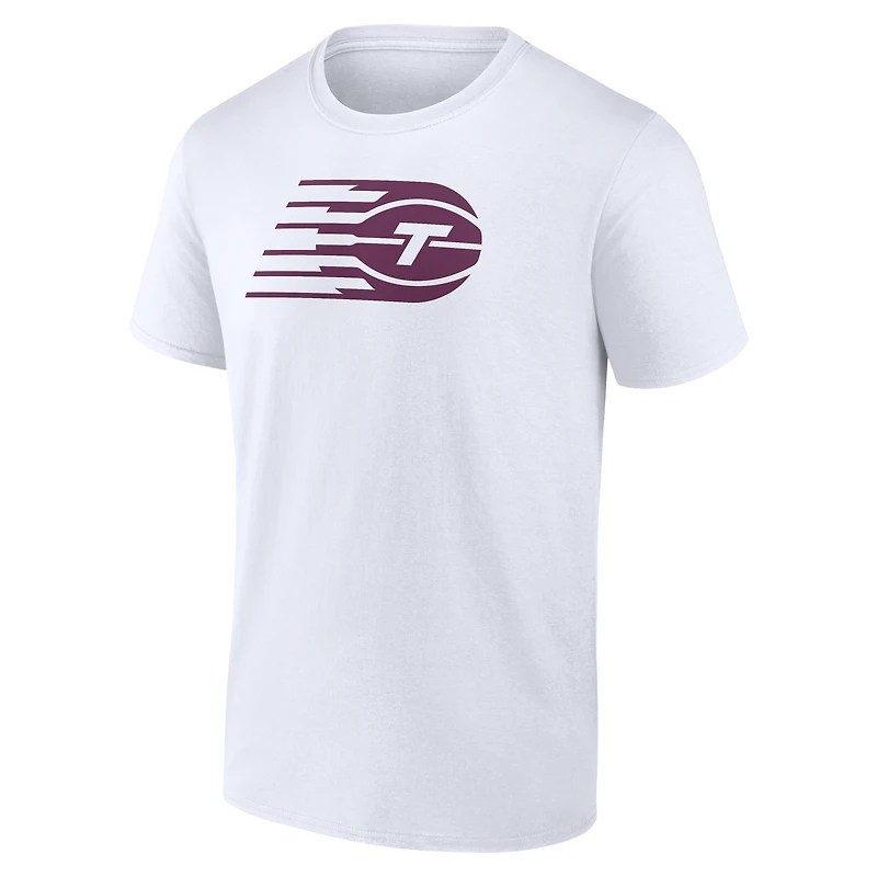 Men's  White Toronto Tempo Primary Logo T-Shirt