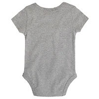 Newborn Heather Gray Toronto Tempo  Primary Icon Bodysuit