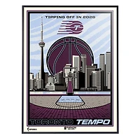 Sérigraphie Tempo 18" x 24" de la galerie Phenom à Toronto