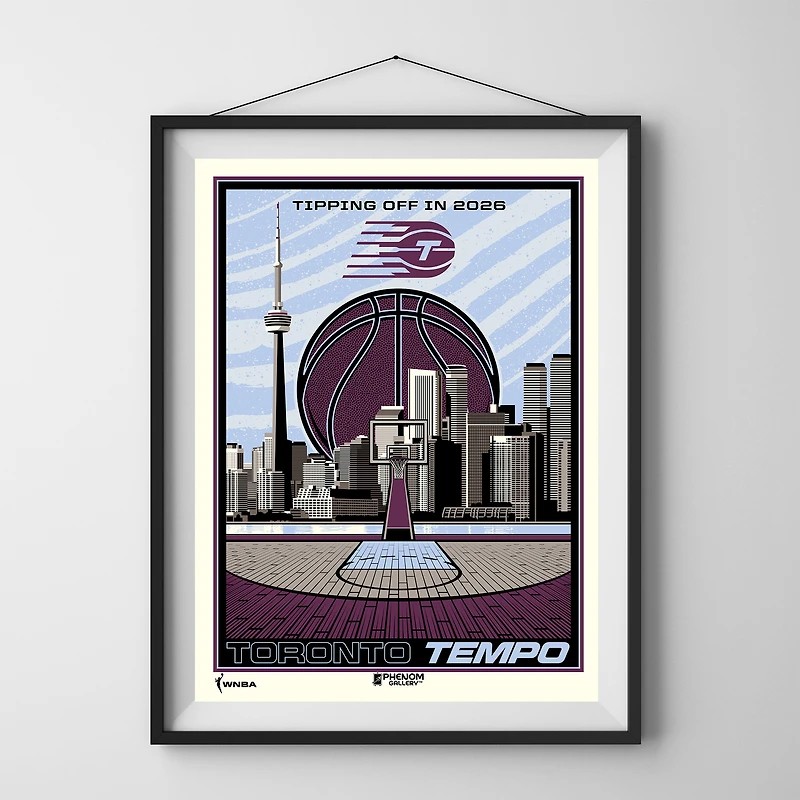 Phenom Gallery Toronto Tempo 18" x 24" Serigraph Print