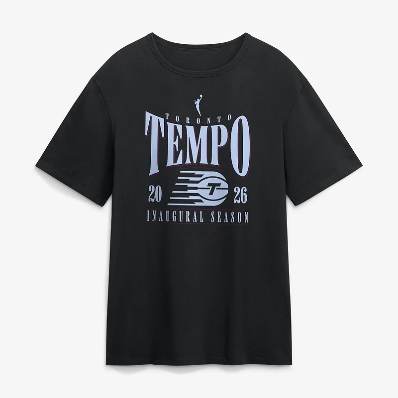 Unisex Fanatics Black Toronto Tempo 2026 Inaugural Season Legacy T-Shirt