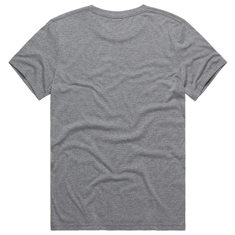 Unisex Homage Gray Toronto Tempo Tri-Blend Logo T-Shirt