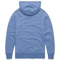 Unisex Homage  Light Blue Toronto Tempo Logo Tri-Blend Pullover Hoodie