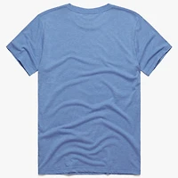 Unisex Homage  Light Blue Toronto Tempo Tri-Blend Logo T-Shirt