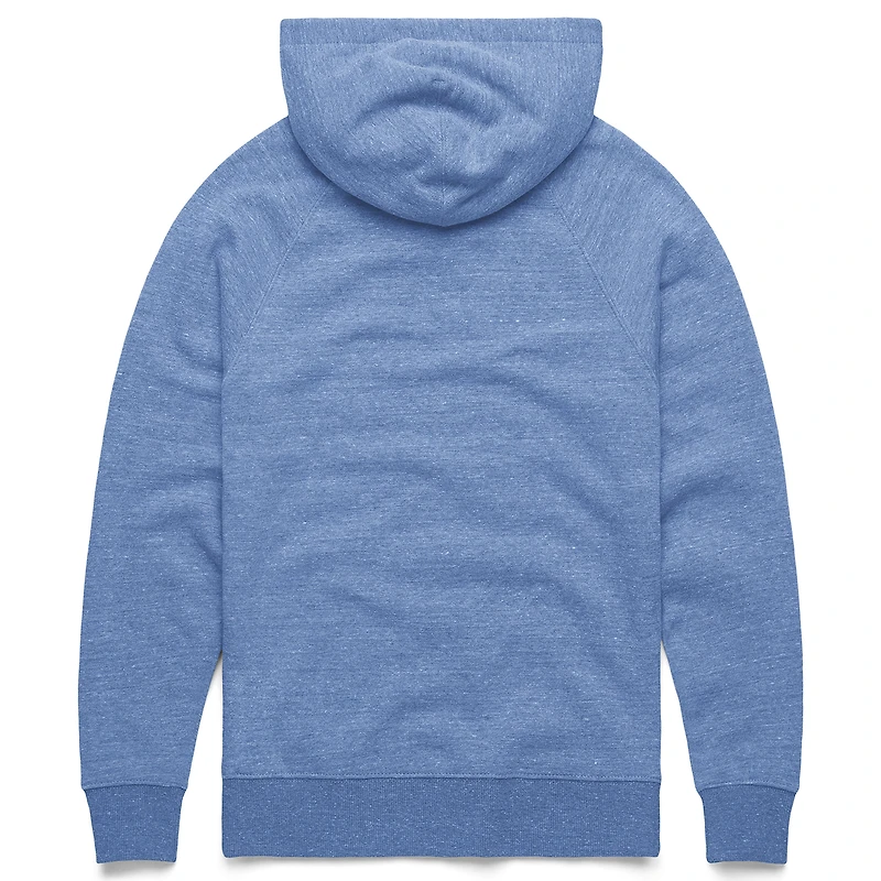 Unisex Homage Light Blue Toronto Tempo Tri-Blend Pullover Hoodie