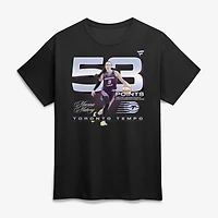 Unisex Marina Mabrey Black Toronto Tempo Milestone T-Shirt